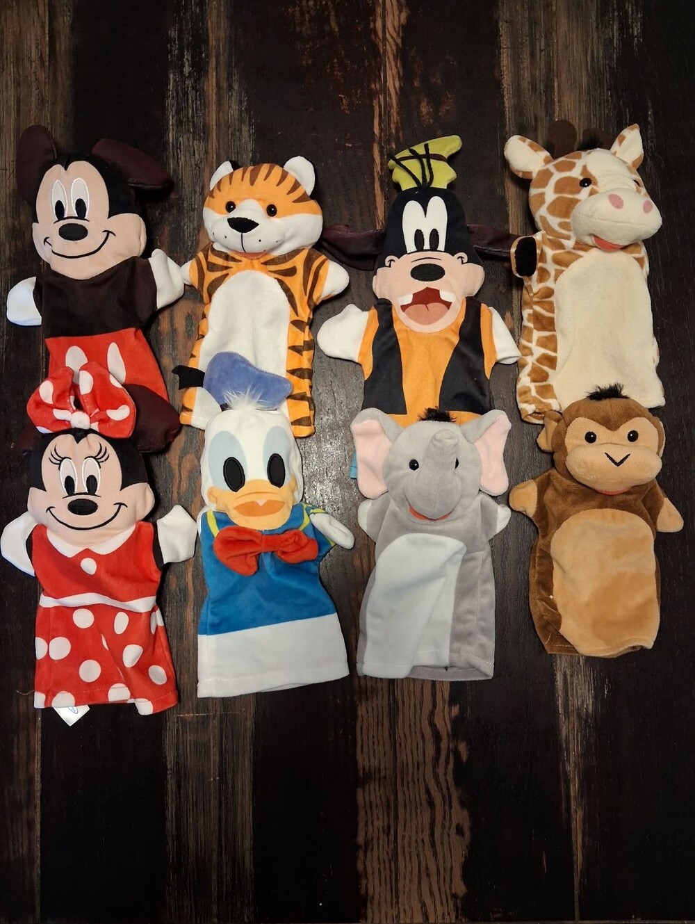 Vintage Hand Puppet Lot